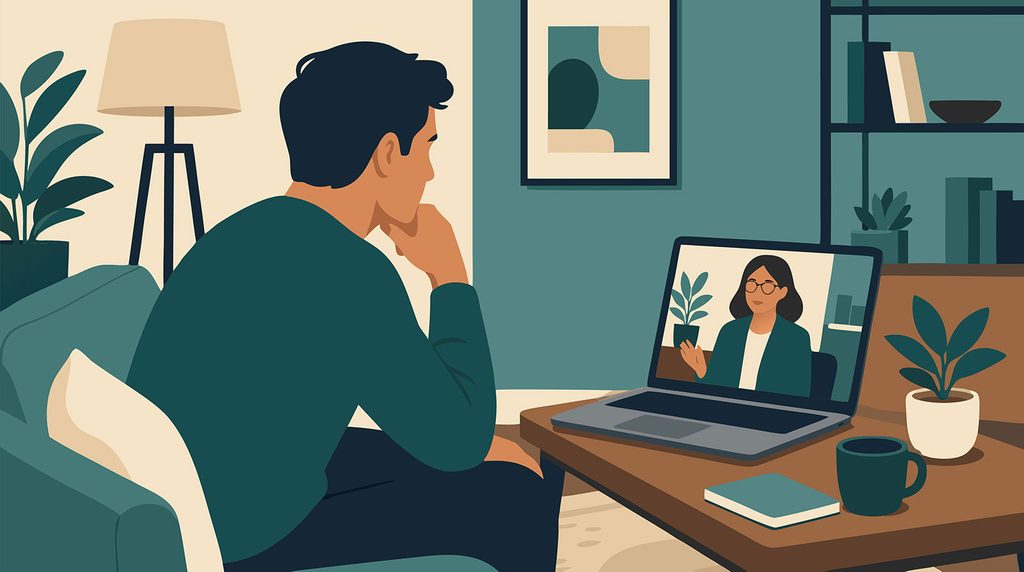 Gambling tele-therapy